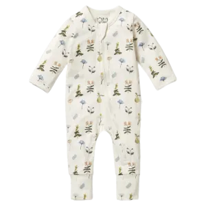 Zipsuit with Feet - Petit Garden