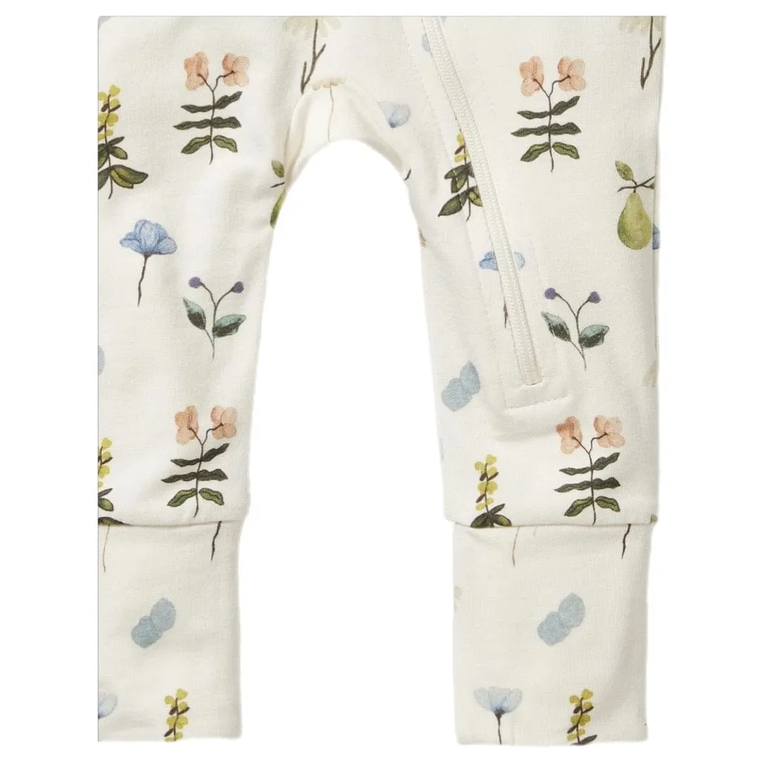 Zipsuit with Feet - Petit Garden