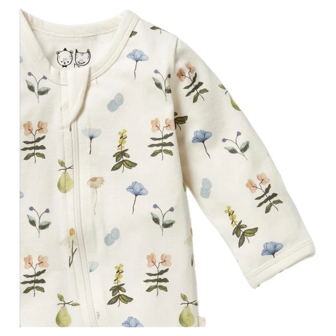 Zipsuit with Feet - Petit Garden
